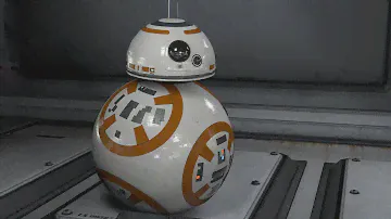 Star Wars EP7 - Free BB-8 Droid 3D Model - HighRes for Element3D, FBX