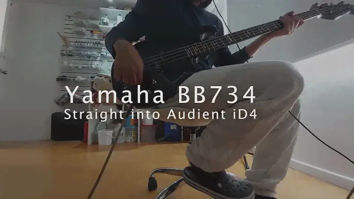 Yamaha BB734 Bass Sound Demo (Pickup configuration / Active-Passive)