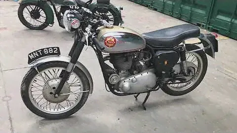 C.1955 BSA 500CC GOLD STAR (LOT 318)