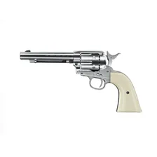 Пневматический револьвер Umarex Colt SAA 45 BB nickel, кал. 4,5 мм (шарики)