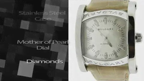 Bvlgari Assioma Stainless Steel Automatic Diamond Watch