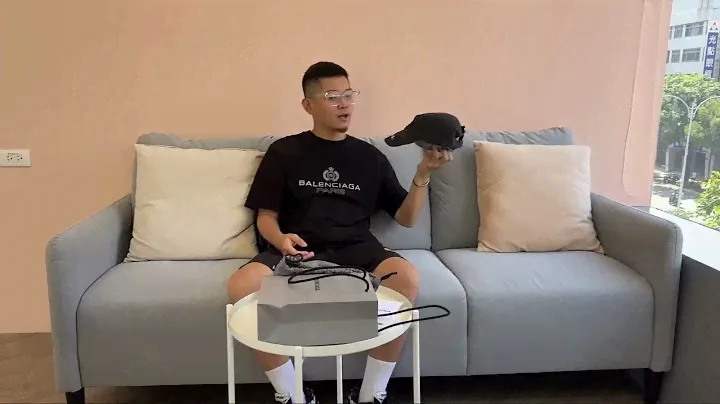 BALENCIAGA BB Laurel Destroyed Piercing Cap 巴黎世家 帽子開箱
