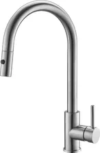 Смеситель BelBagno BB-LAM31B-IN для кухонной мойки однорычажный, сталь