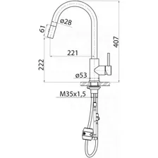 Смеситель для кухни BELBAGNO BB-LAM31B-IN