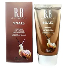 Ekel Крем BB антивозрастной с улиточным муцином - Snail BB cream, 50мл