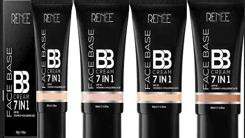 HOW TO CHOOSE PERFECT SHADE RENEE 7 IN 1 BB CREAM SHADES/SHADE GUIDE
