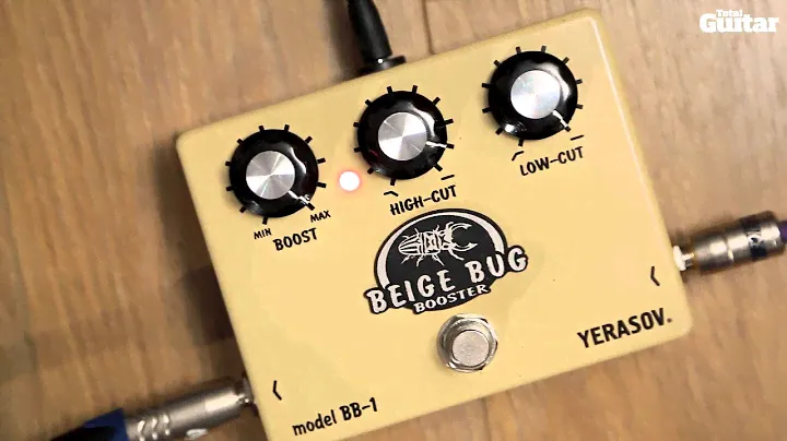 Демо-версия гитарной педали эффектов Yerasov Beige Bug BB-1