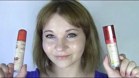 Сравнение тональных кремов BOURJOIS Healthy Mix!//ТСамый подробный обзор//Тестирую//Какой лучше?