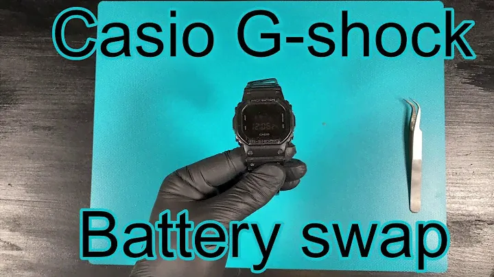 Casio G-Shock DW-5600BB – замена аккумулятора