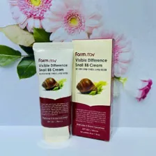 Восстанавливающий бб крем с экстрактом улитки FarmStay Visible Difference Snail Bb Cream Spf40 Pa+++