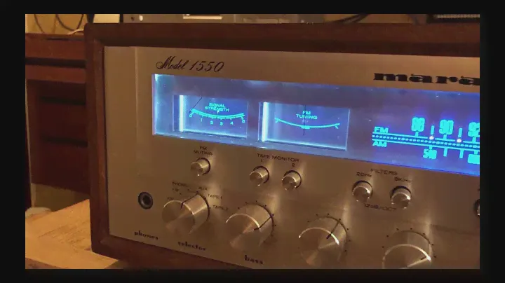 Marantz model 1550 plays the blues: gary bb coleman