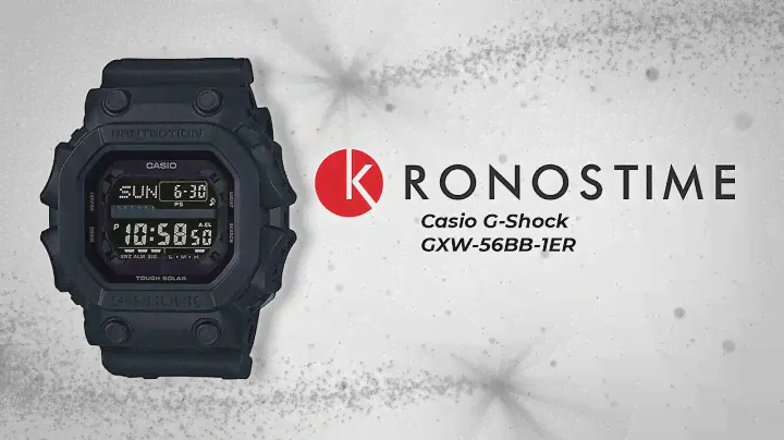 Обзор японских противоударных многофункциональных часов Casio G-Shock GXW-56BB-1ER - KronosTime.RU