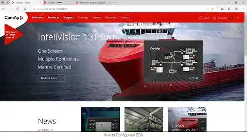 Как настроить электронный блок управления двигателем ECU в контроллерах ComAp InteliGen/InteliSys NT