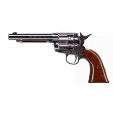 Пневматический револьвер Umarex Colt SAA 45 BB blued, кал. 4,5 мм (шарики)