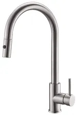 Смеситель для кухни BelBagno BB-LAM31B-IN с выдвижной лейкой
