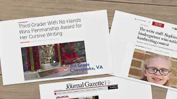 Enter the Zaner-Bloser National Handwriting Contest